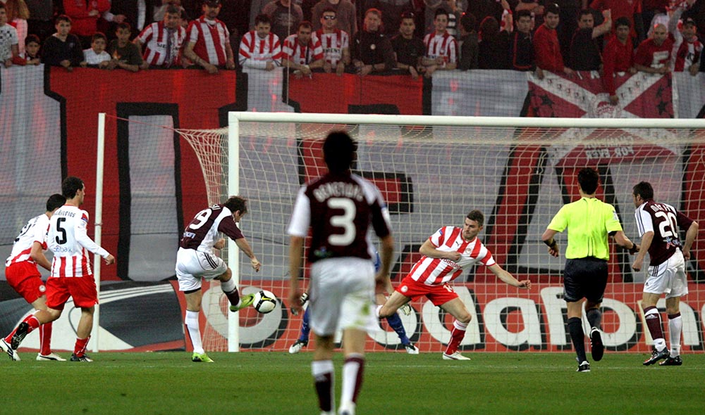 ΟΛΥΜΠΙΑΚΟΣ-ΑΕΛ 0-1 04.12.2009 ΓΚΟΛ ΖΟΥΡΑΦΣΚΙ
