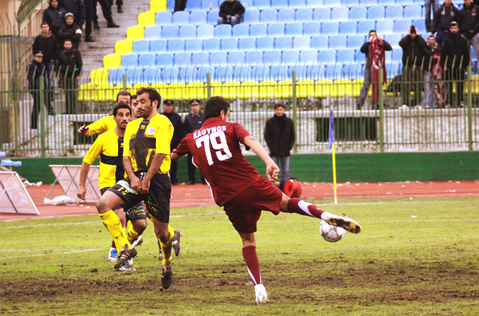 ΚΑΛΛΟΝΗ-ΑΕΛ 1-0 (14.01.2012)